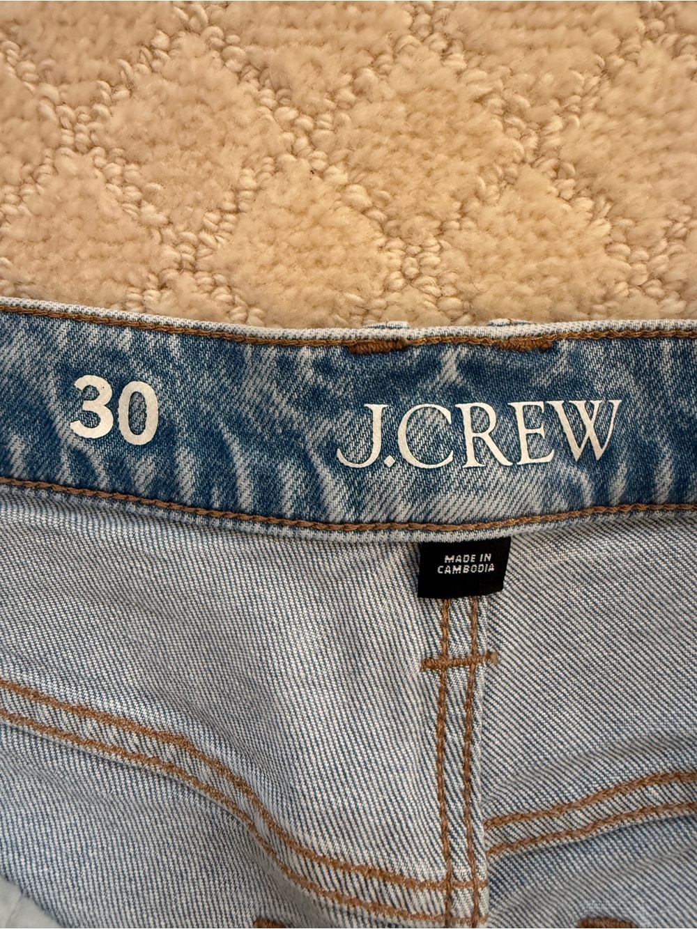 J. Crew Slim Wide Leg Jean, Size 30 - Picture 3 of 5